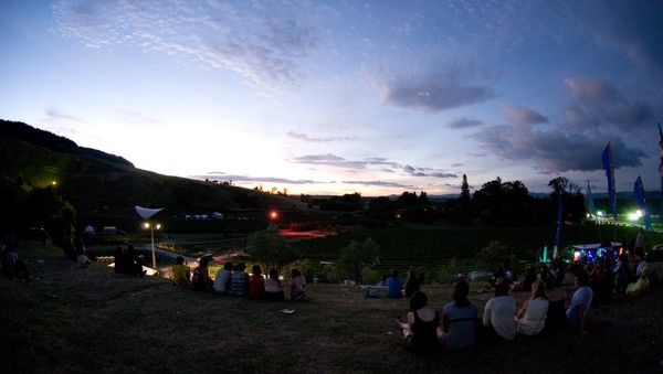 Rhythm and Vines sunrise, taken approximately 6am on January 1st 2009 at Waiohika Estate Vinyard, Gisborne, New Zealand